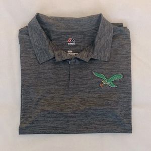 NFL.COM Philadelphia Eagles Grey Polo